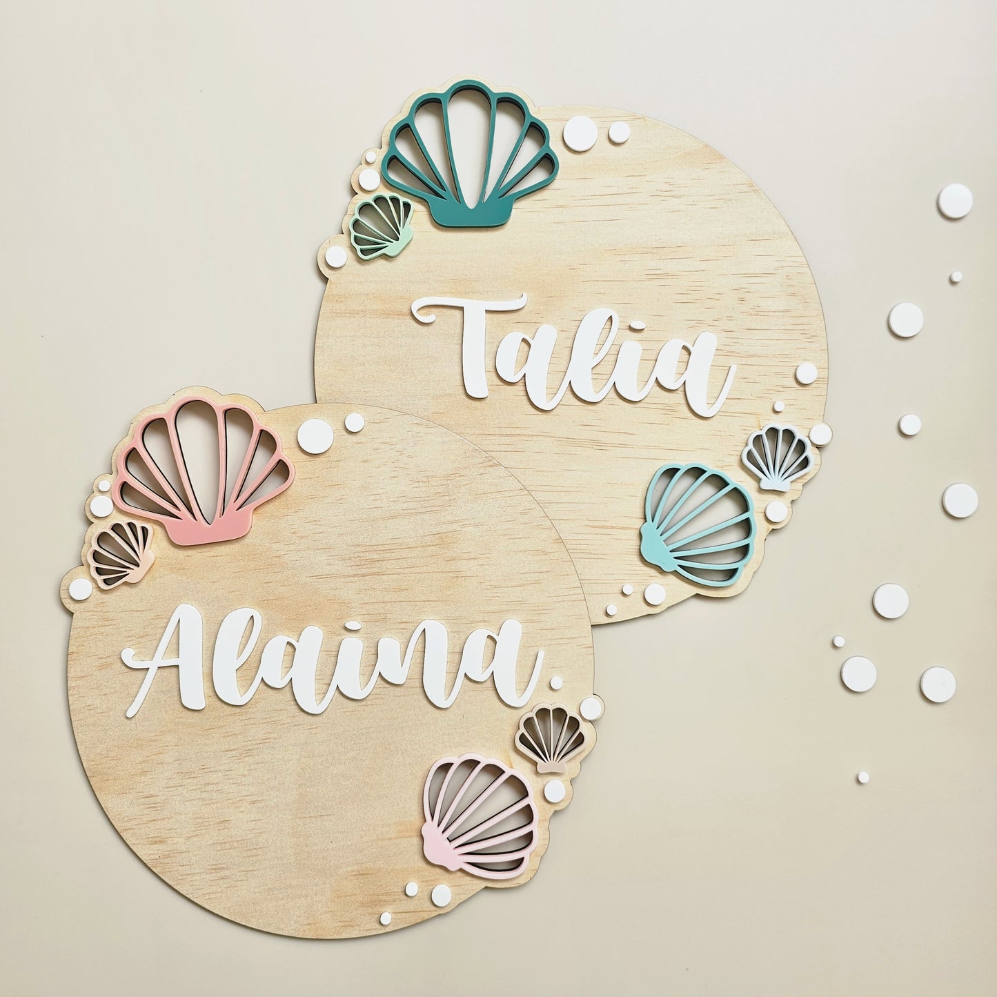Personalised Shell Name Plate