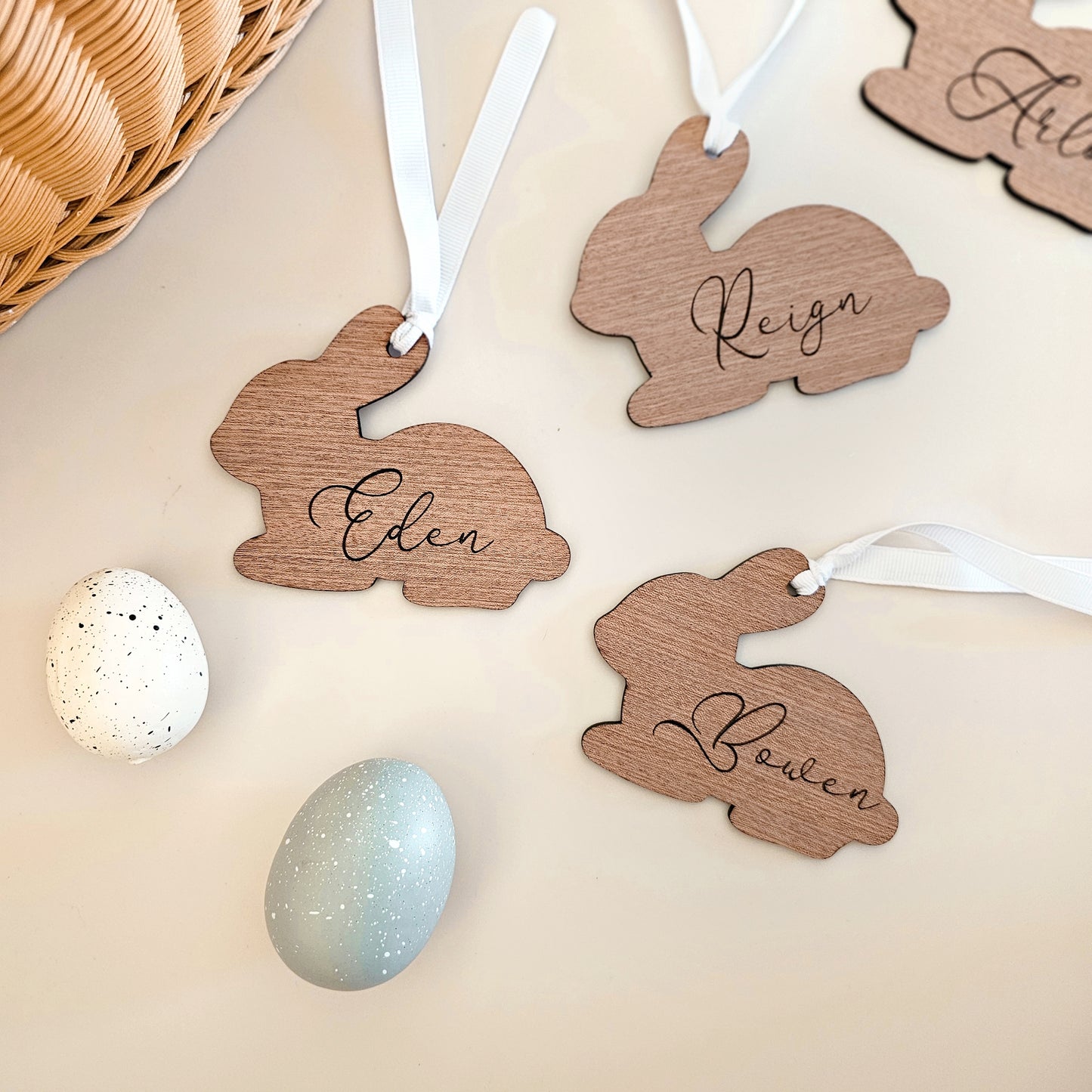 Cedar Personalised Bunny Tag