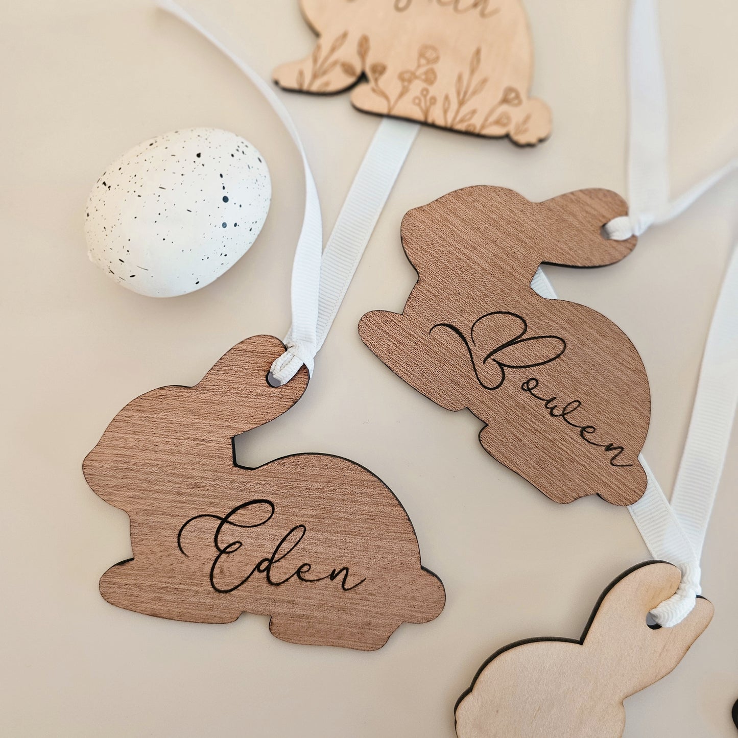 Cedar Personalised Bunny Tag