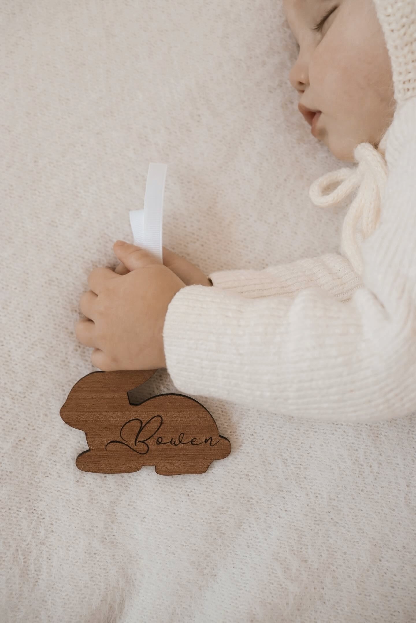 Cedar Personalised Bunny Tag